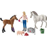 Schleich Farm World 42486 - Arztbesuch bei Stute und Fohlen von Schleich GmbH