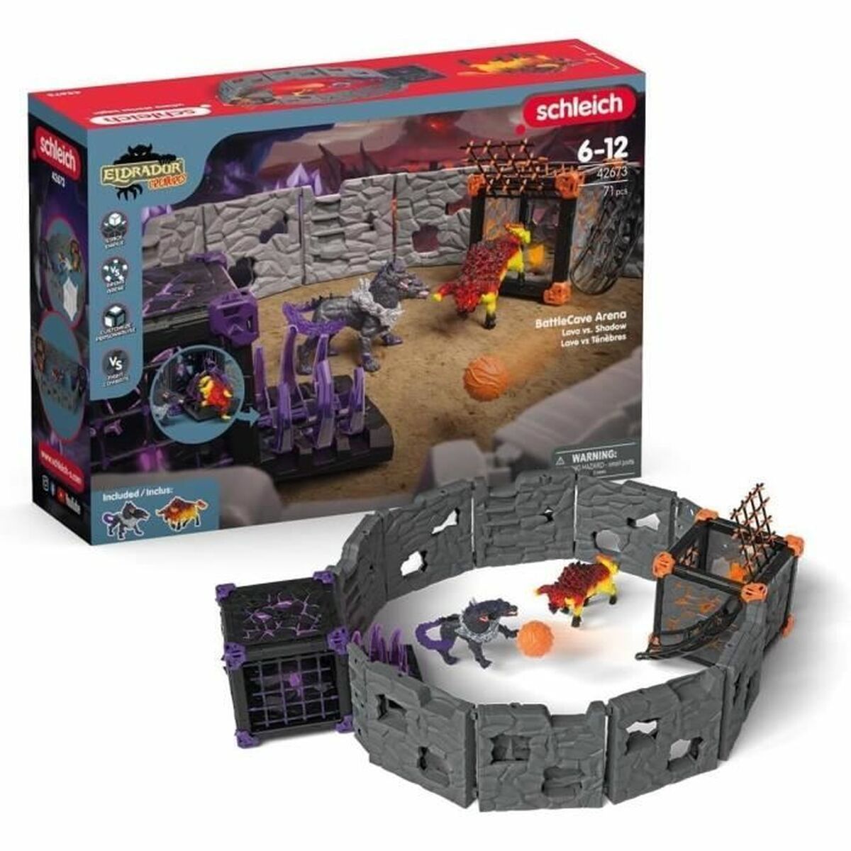 Playset Schleich BattleCave Arena Lava vs Darkness Playset Schleich BattleCave Arena Lava vs Darkness von Schleich
