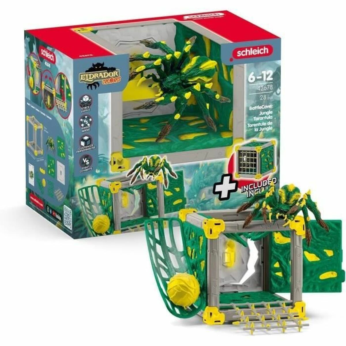 Playset Schleich BattleCave Jungle Tarantula Playset Schleich BattleCave Jungle Tarantula von Schleich