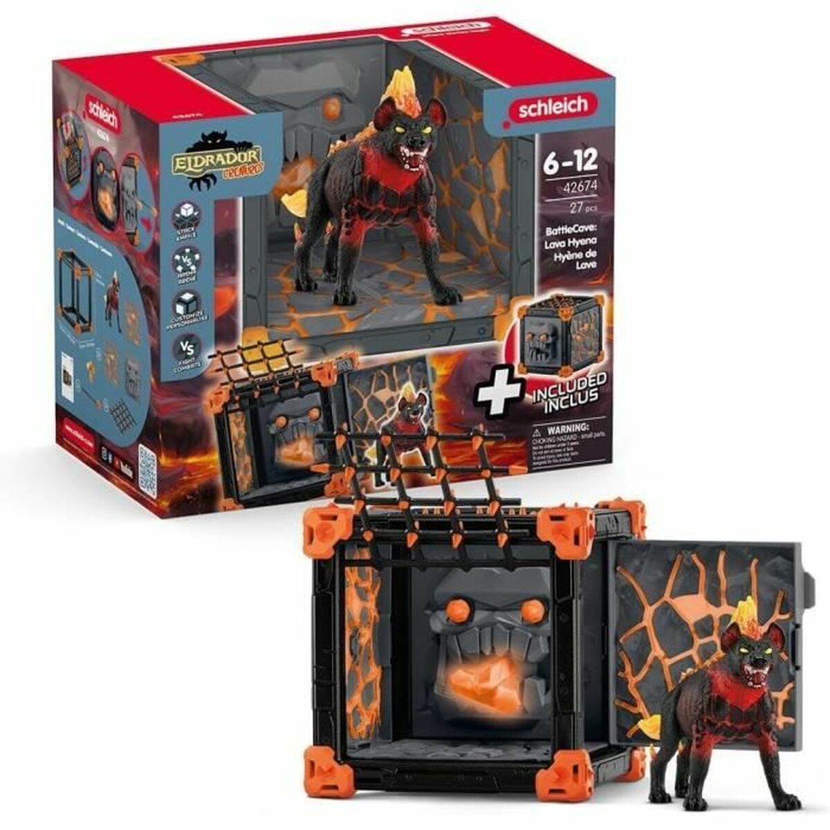 Playset Schleich BattleCave Lava Hyena Playset Schleich BattleCave Lava Hyena von Schleich