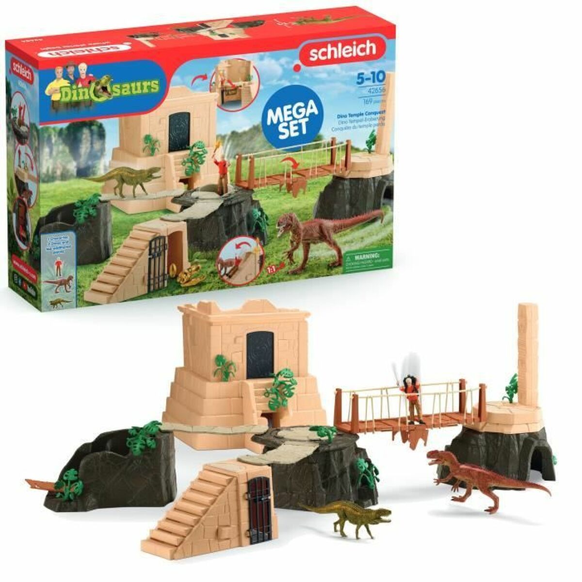 Playset Schleich Great Conquest of the Lost Temple Playset Schleich Great Conquest of the Lost Temple von Schleich