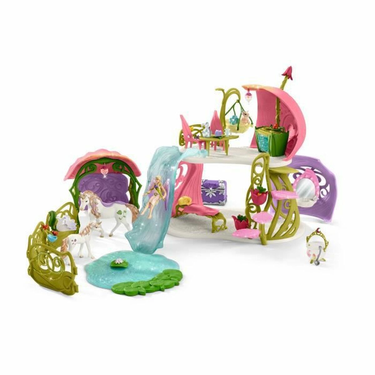 Playset Schleich glitter house with unicorns, lake and stable - 42445 Pferd Playset Schleich glitter house with unicorns, lake and stable - 42445 Pferd von Schleich