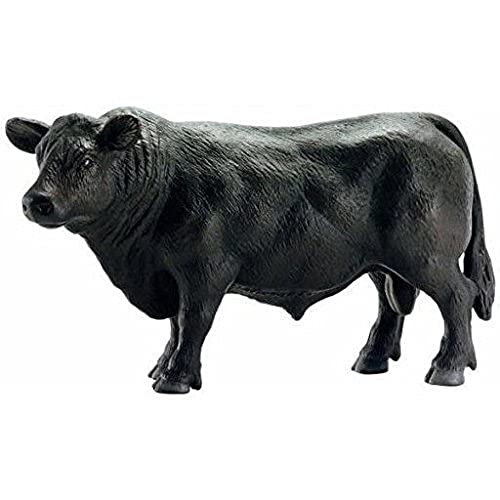 Schleich 13766 - Angus Bulle, Tier Spielfigur, schwarz Schleich 13766 - Angus Bulle, Tier Spielfigur, schwarz von SCHLEICH