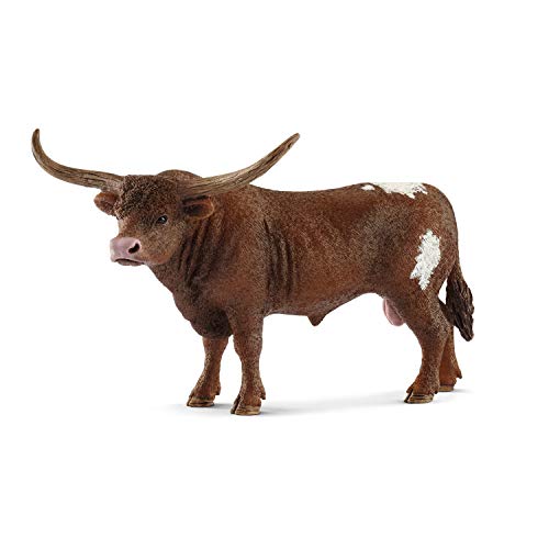 schleich FARM WORLD | Texas Longhorn Bulle 13866 | schleich Spielfigur | detailgetreue Tierfiguren | tolles Geschenk für Jungen und Mädchen | Bauernhof Spielzeug ab 3 Jahre | 14 x 8 x 9 cm schleich FARM WORLD | Texas Longhorn Bulle 13866 | schleich Spielfigur | detailgetreue Tierfiguren | tolles Geschenk für Jungen und Mädchen | Bauernhof Spielzeug ab 3 Jahre | 14 x 8 x 9 cm von SCHLEICH