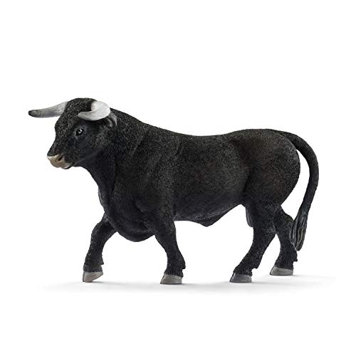 schleich FARM WORLD | Schwarzer Stier 13875 | schleich Bauernhof Spielfigur | detailgetreue Tierfiguren | tolles Geschenk für Jungen und Mädchen | Bauernhof Spielzeug ab 3 Jahre | 14 x 5 x 9 cm schleich FARM WORLD | Schwarzer Stier 13875 | schleich Bauernhof Spielfigur | detailgetreue Tierfiguren | tolles Geschenk für Jungen und Mädchen | Bauernhof Spielzeug ab 3 Jahre | 14 x 5 x 9 cm von SCHLEICH