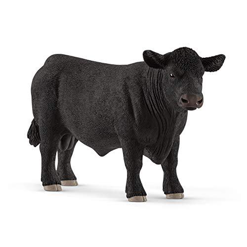 schleich FARM WORLD | Black Angus Bulle 13879 | schleich Bauernhof Spielfigur | detailgetreue Tierfiguren | tolles Geschenk für Jungen und Mädchen | Bauernhof Spielzeug ab 3 Jahre | 14 x 4 x 7 cm schleich FARM WORLD | Black Angus Bulle 13879 | schleich Bauernhof Spielfigur | detailgetreue Tierfiguren | tolles Geschenk für Jungen und Mädchen | Bauernhof Spielzeug ab 3 Jahre | 14 x 4 x 7 cm von SCHLEICH