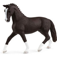 Schleich 13927 - Horse Club, Hannoveraner Stute Rappe, Tierfigur, Pferd, Höhe: 10,7 cm von Schleich