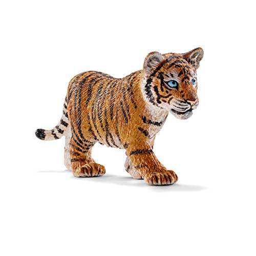 schleich 14730 Tigerjunges, für Kinder ab 3+ Jahren, WILD LIFE - Spielfigur von SCHLEICH