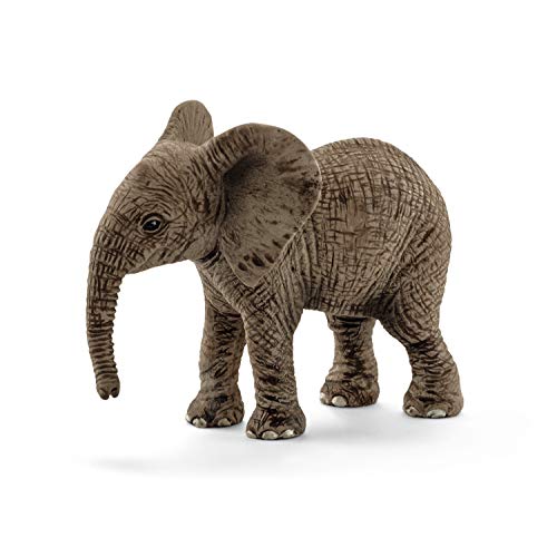 schleich 14763 Afrikanisches Elefantenbaby, für Kinder ab 3+ Jahren, WILD LIFE - Spielfigur von SCHLEICH