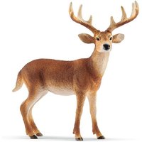 Schleich 14818 - Wild Life, Weißwedelhirsch, Spielfigur, Tierfigur, Waldtier Schleich 14818 - Wild Life, Weißwedelhirsch, Spielfigur, Tierfigur, Waldtier von Schleich