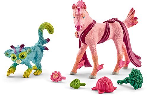 Schleich 41439 - Spielzeugfigur - Regenbogentier-Duo von SCHLEICH