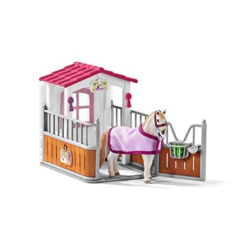 schleich HORSE CLUB 42368 20-Teiliges Set mit Pferde Figur und Pferdebox - Lusitano Pferde Figur mit Realistischen Details - Kreatives Pferde Spielzeug für Jungen und Mädchen ab 5 Jahren schleich HORSE CLUB 42368 20-Teiliges Set mit Pferde Figur und Pferdebox - Lusitano Pferde Figur mit Realistischen Details - Kreatives Pferde Spielzeug für Jungen und Mädchen ab 5 Jahren von SCHLEICH