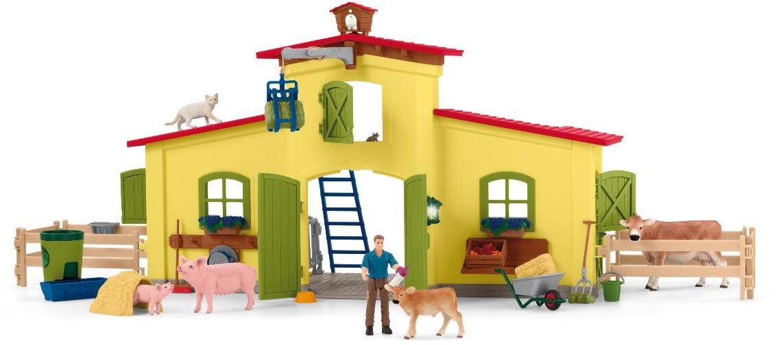 Schleich 42605 Großes Bauernhaus mit Tiere und Zubehör Schleich 42605 Großes Bauernhaus mit Tiere und Zubehör von Schleich