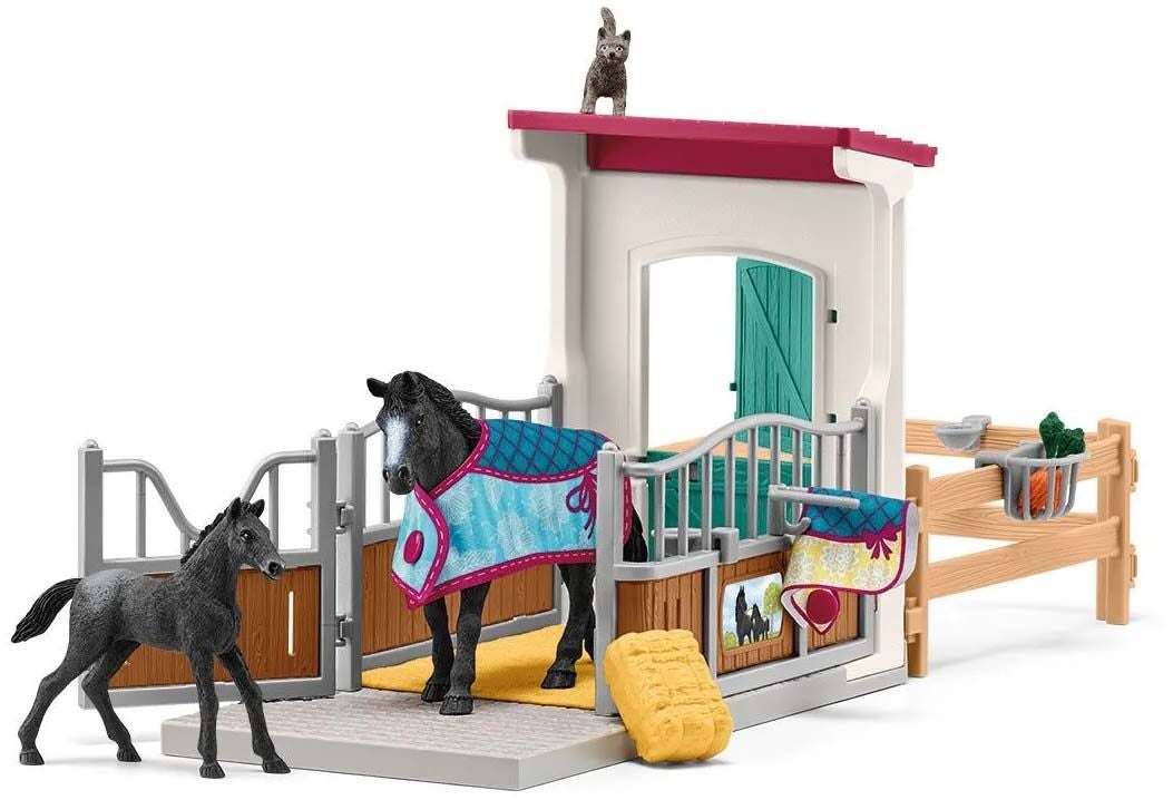 Schleich Spielzeugset Pferdebox mit Stute und Fohlen Schleich Spielzeugset Pferdebox mit Stute und Fohlen von Schleich