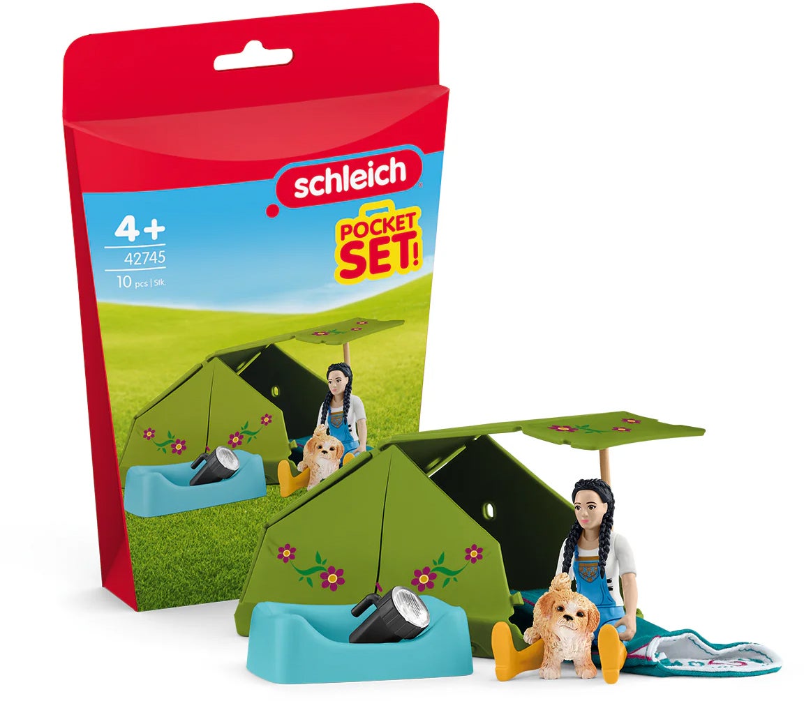 Schleich 42745 Pocket Set Spielset Camping Abenteuer mit Kim Schleich 42745 Pocket Set Spielset Camping Abenteuer mit Kim von Schleich