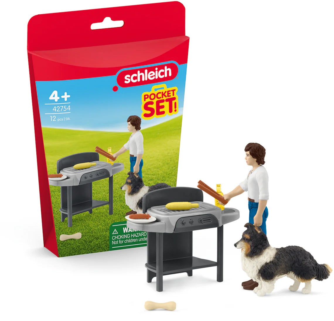 Schleich 42754 Pocket Set Spielset Barbecue mit Tom Schleich 42754 Pocket Set Spielset Barbecue mit Tom von Schleich