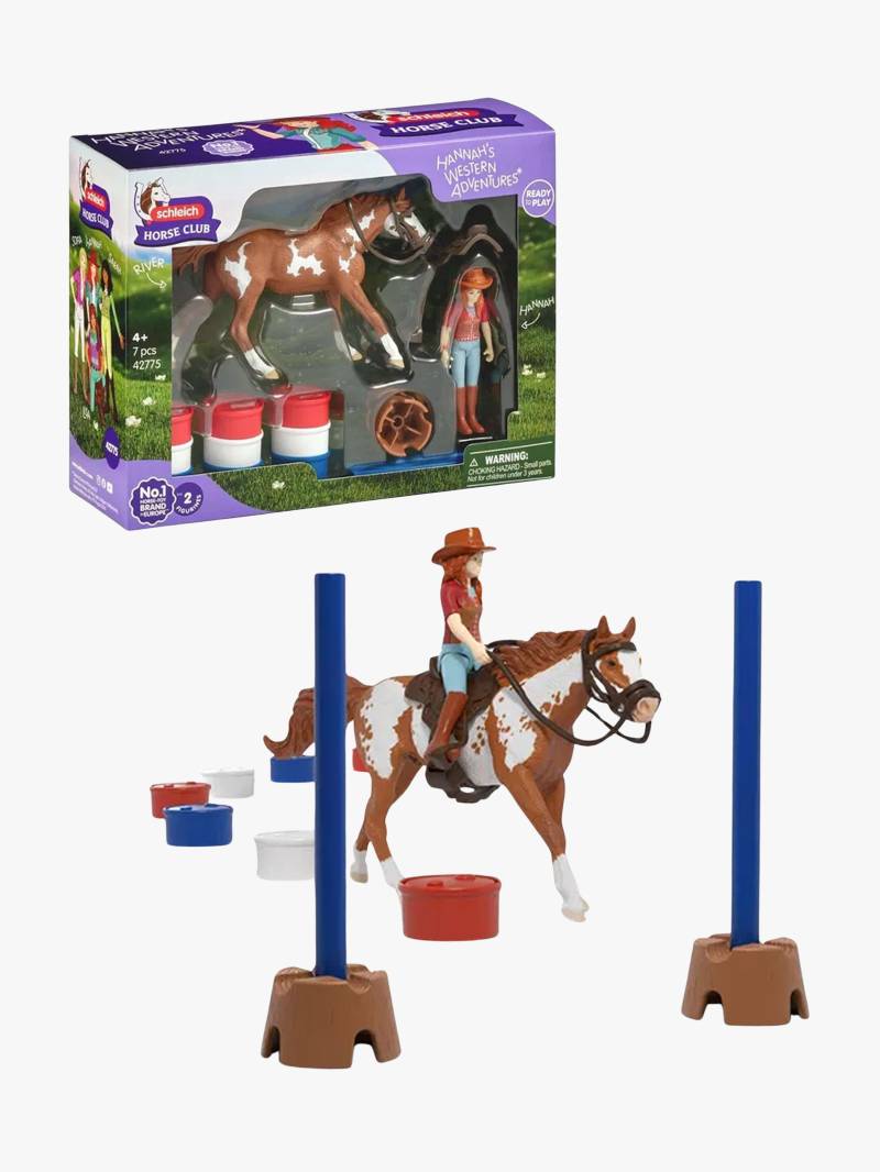 Schleich 42775 Horse Club Hannah's Western Abenteuer Spielset von Schleich