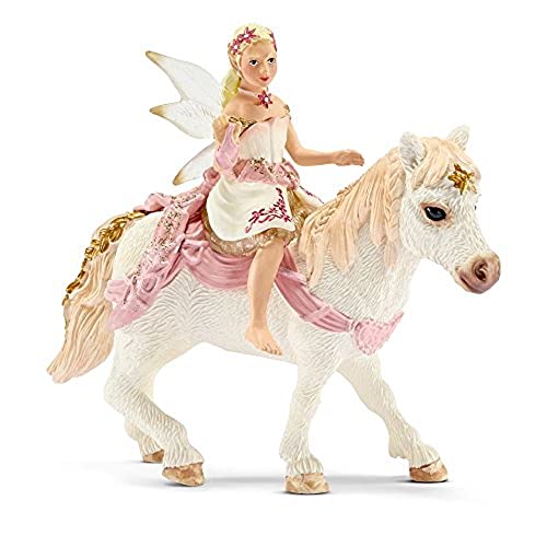 Schleich 70501 - Lilienzarte Elfe auf Pony reitend von SCHLEICH