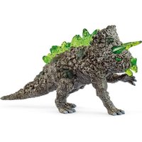 Schleich 70828 - Eldrador Creatures, Steintriceratops, Spielfigur, Länge: 17,5 cm von Schleich