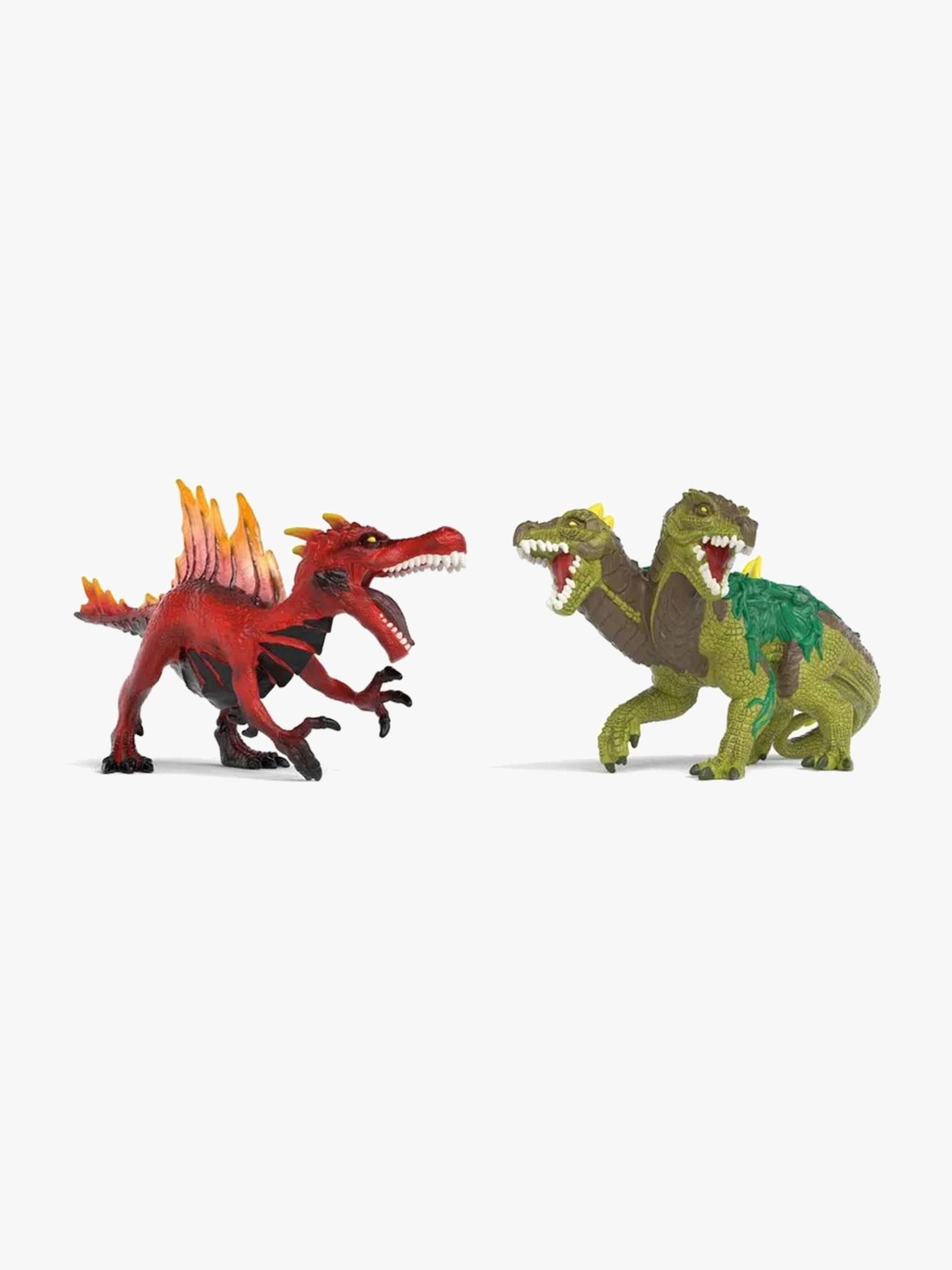 Schleich 70834 Feuersaurier vs. Dschungelechse Figurenset von Schleich