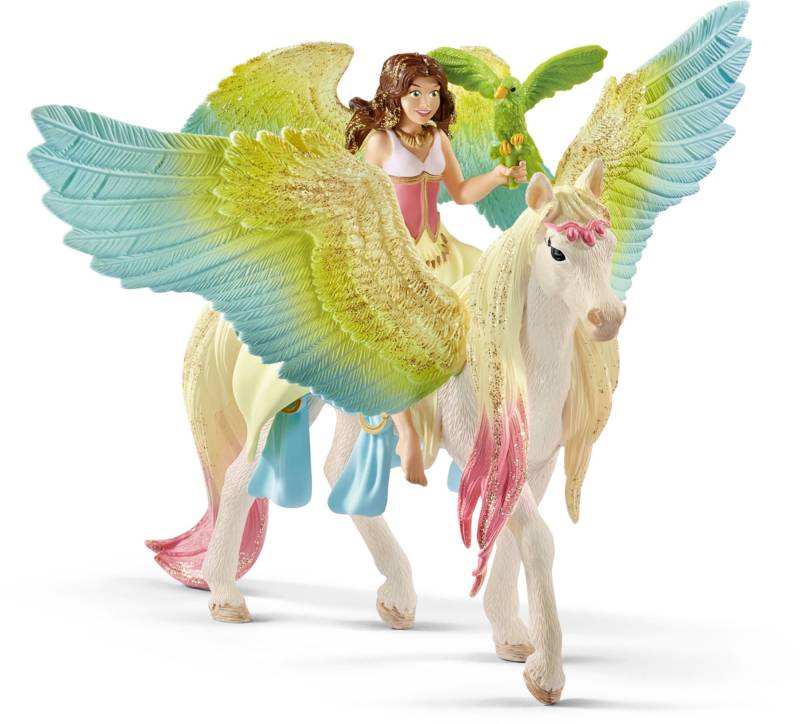 Schleich Bayala 70566 Surah mit Glitzer-Pegasus von Schleich