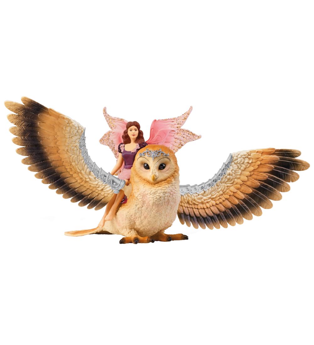 Schleich Bayala - Fairy Im Flug auf Glam Owl V2 - Schleich - One Size - Spielzeugfiguren Schleich Bayala - Fairy Im Flug auf Glam Owl V2 - Schleich - One Size - Spielzeugfiguren von Schleich