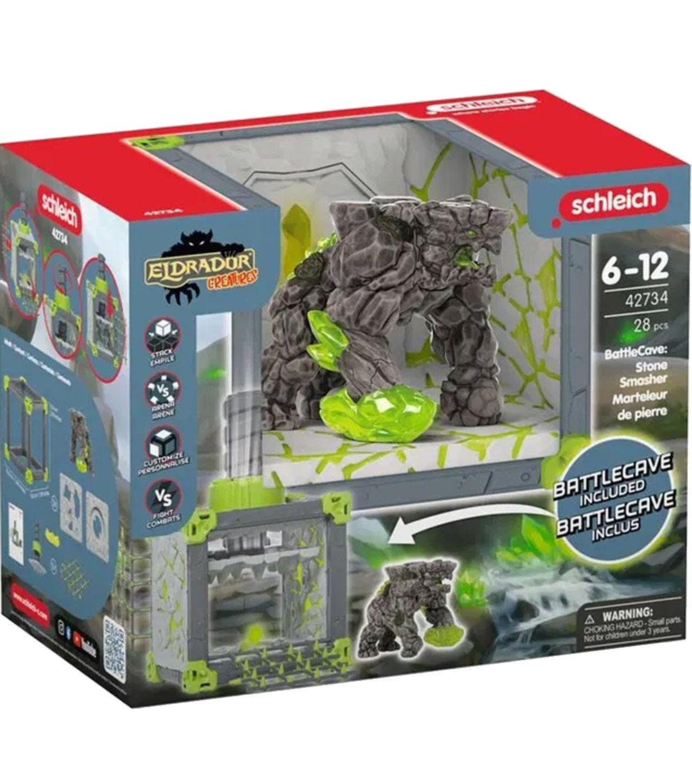 Schleich Eldrador Creatures - BattleCave Stone Smasher - 42734 - Schleich - One Size - Spielzeugfiguren Schleich Eldrador Creatures - BattleCave Stone Smasher - 42734 - Schleich - One Size - Spielzeugfiguren von Schleich