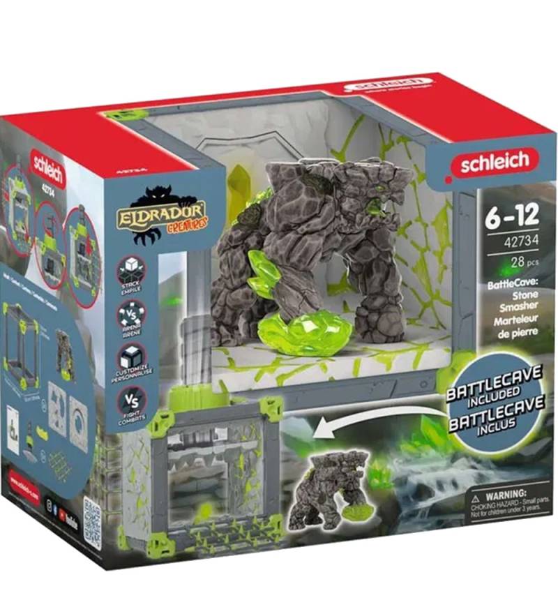 Schleich Eldrador Creatures - BattleCave Stone Smasher - 42734 - Schleich - One Size - Spielzeugfiguren Schleich Eldrador Creatures - BattleCave Stone Smasher - 42734 - Schleich - One Size - Spielzeugfiguren von Schleich