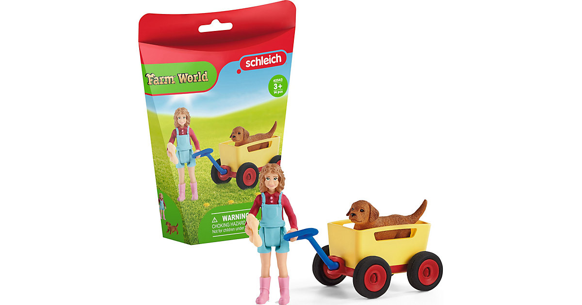 Schleich Farm World 42543 Bollerwagen-Ausflug Schleich Farm World 42543 Bollerwagen-Ausflug von Schleich