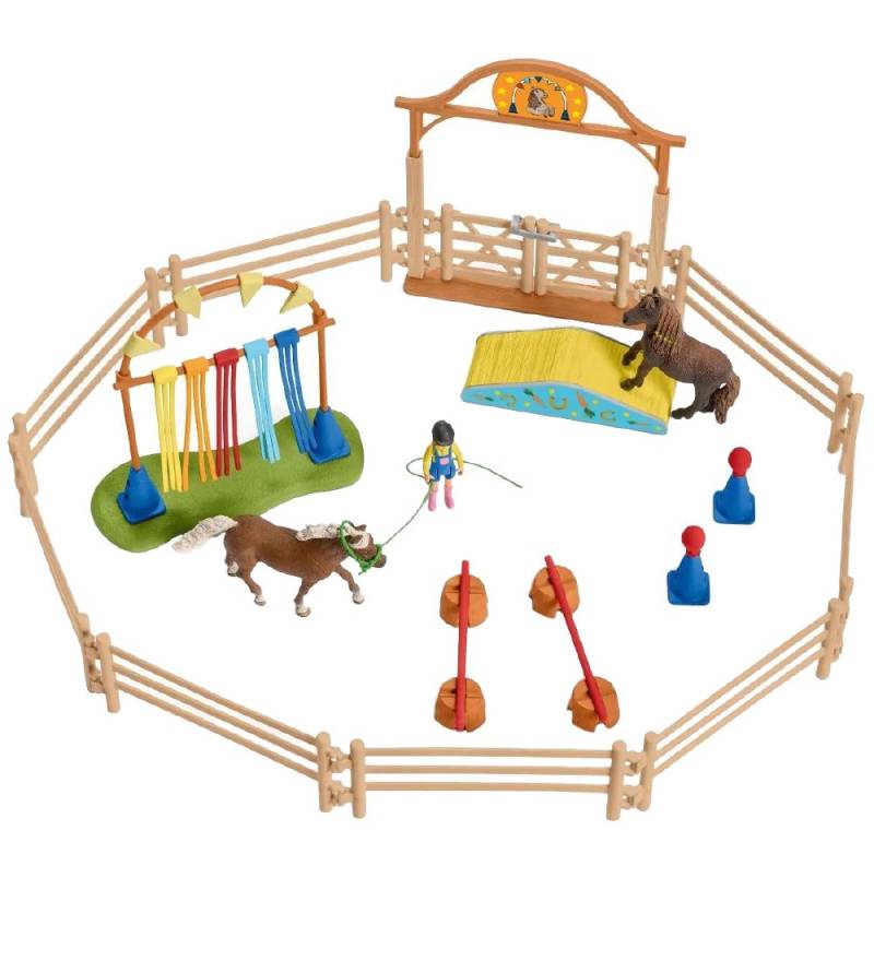 Schleich Farm World - Agility-Training 42481 - Schleich - One Size - Spielzeugfiguren von Schleich