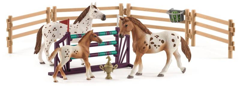 Schleich Horse Club Appaloosa und Turnier-Trainingsset von Schleich