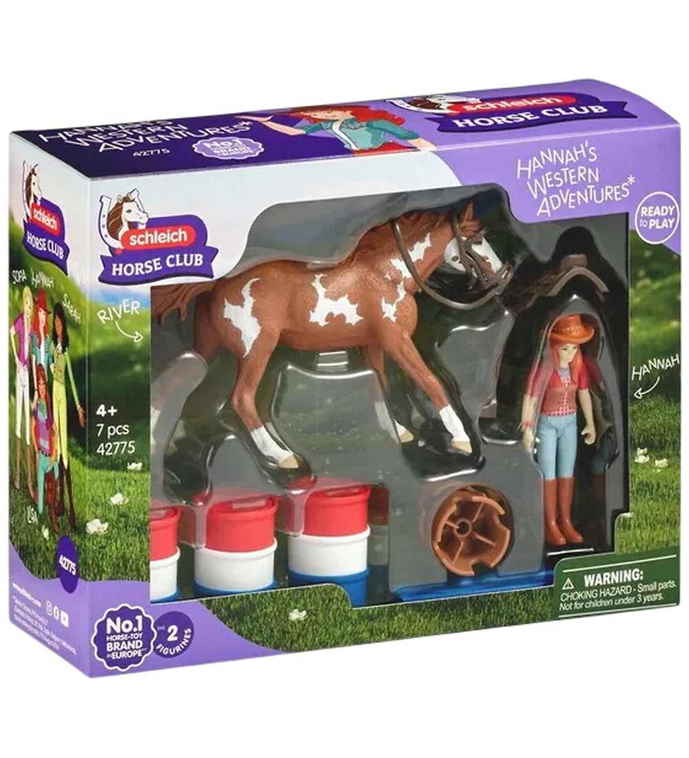 Schleich Horse Club - Hannahs Western-Abenteuer - 7 Teile - 4277 - Schleich - One Size - Spielzeugfiguren Schleich Horse Club - Hannahs Western-Abenteuer - 7 Teile - 4277 - Schleich - One Size - Spielzeugfiguren von Schleich