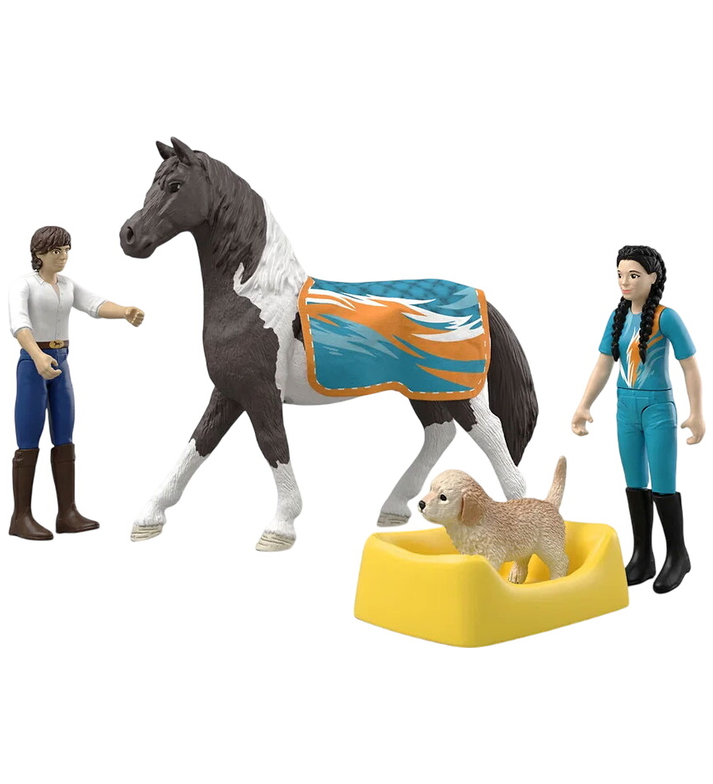 Schleich Horse Club - Kims Voltigierset - 19 Teile - 42799 - Schleich - One Size - Spielzeugfiguren Schleich Horse Club - Kims Voltigierset - 19 Teile - 42799 - Schleich - One Size - Spielzeugfiguren von Schleich