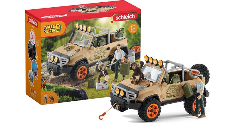 Schleich Wild Life 42410 Geländewagen mit Seilwinde von Schleich