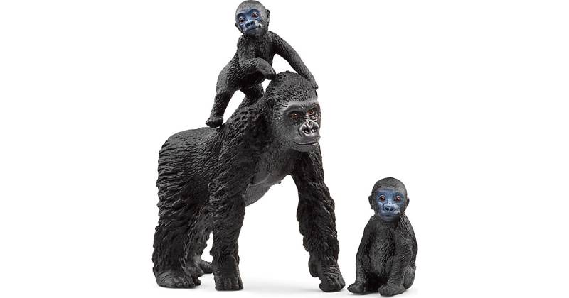 Schleich Wild Life 42601 Flachland Gorilla Familie von Schleich