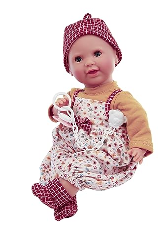 Schildkröt Set Puppe Lenchen mit Schlafanzug 37 cm (Malhaar, braune Schlafaugen, Spielzeugpuppe für Kinder ab 36 Monaten) 2837334 von Schlidkröt