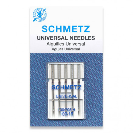 Schmetz Nähmaschinennadeln Universal 130/705H Größe 100 - 5 Stk Schmetz Nähmaschinennadeln Universal 130/705H Größe 100 - 5 Stk von Schmetz