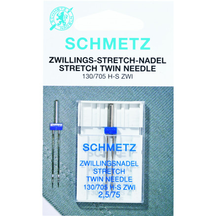chmetz Nähmaschinennadeln Zwilling Stretch 130/705 H-S Zwi Gr. 2,5-75 chmetz Nähmaschinennadeln Zwilling Stretch 130/705 H-S Zwi Gr. 2,5-75 von Schmetz