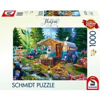 Mit dem Caravan in den Bergen von Carletto