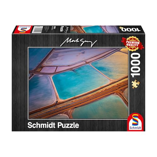 Schmidt Spiele 59924 Mark Gray, Pastelle, 1.000 Teile Puzzle Schmidt Spiele 59924 Mark Gray, Pastelle, 1.000 Teile Puzzle von Schmidt