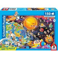 Schmidt 55782 - Quatsch im Weltraum, Easy to Puzzle, Kinderpuzzle mit Poster, 150 Teile Schmidt 55782 - Quatsch im Weltraum, Easy to Puzzle, Kinderpuzzle mit Poster, 150 Teile von Schmidt Spiele GmbH