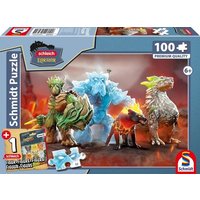 Schmidt 56585 - Schleich Eldrador, Kreaturen aus Eldrador, Puzzle+Schleich-Figur, 100 Teile Schmidt 56585 - Schleich Eldrador, Kreaturen aus Eldrador, Puzzle+Schleich-Figur, 100 Teile von Schmidt Spiele GmbH