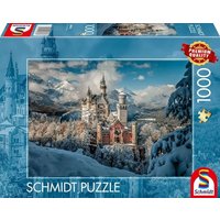 Schmidt 58068 - Winterliches Schloss Neuschwanstein, Puzzle, 1000 Teile Schmidt 58068 - Winterliches Schloss Neuschwanstein, Puzzle, 1000 Teile von Schmidt Spiele GmbH