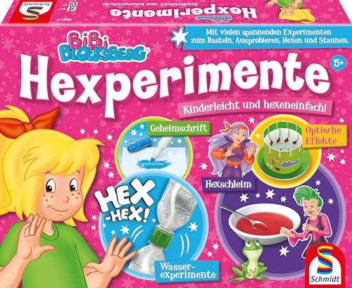 Schmidt Spiele 40617 Bibi & Tina Bibi Blocksberg, Hexperimente, Zauberkasten, Experimente, Bunt von Schmidt Spiele