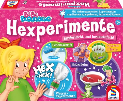 Schmidt Spiele 40617 Bibi & Tina Bibi Blocksberg, Hexperimente, Zauberkasten, Experimente, Bunt von Schmidt