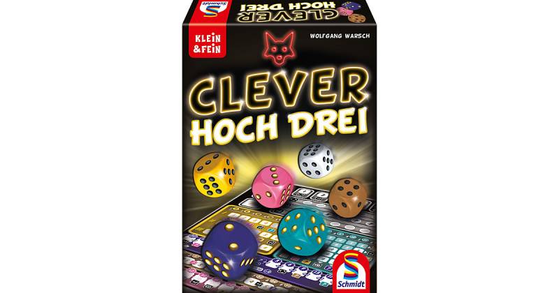 Clever hoch Drei, Würfelspiel von Schmidt Spiele