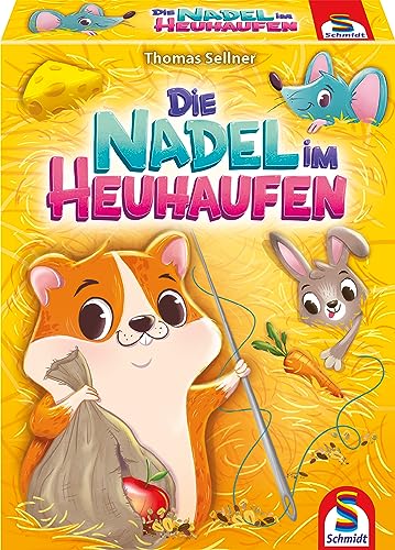 Schmidt Spiele 75055 Die Nadel im Heuhaufen, Kinderkartenspiel von Schmidt Spiele