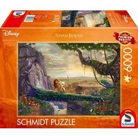 Schmidt 57396 - Thomas Kinkade, Disney, The Lion King, Return to Pride Rock, Puzzle, 6000 Teile von Schmidt Spiele