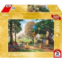 Schmidt 57399 - Thomas Kinkade, Disney, Winnie Pooh II, Puzzle, 6000 Teile von Schmidt Spiele