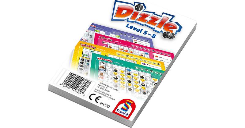 Dizzle... Ersatzblock Level 5-8 von Schmidt Spiele